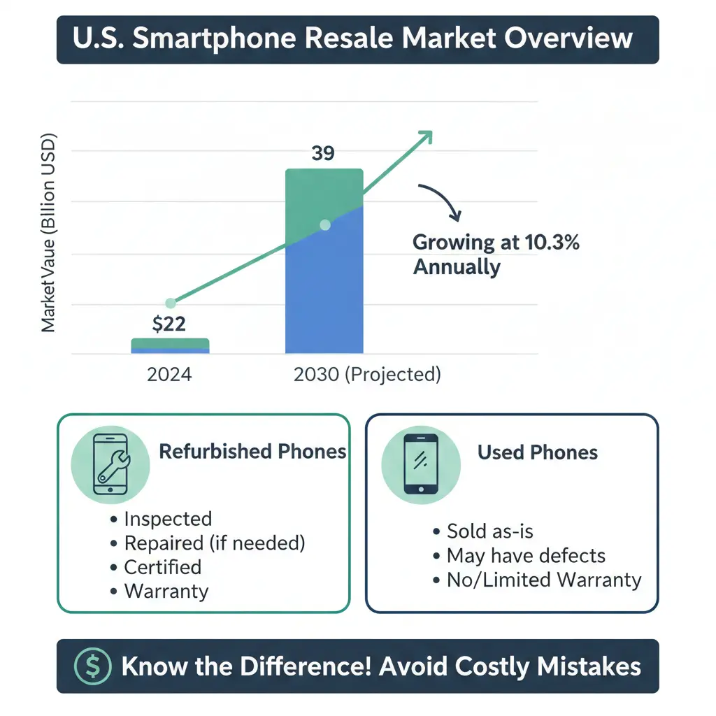 Refurbished vs Used Phones